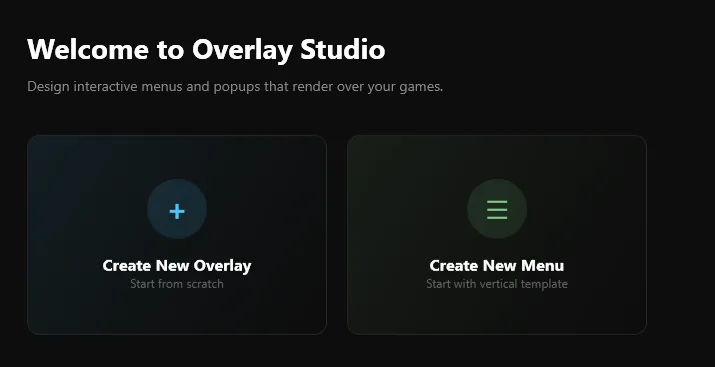 Custom UI Window & Shortcut Menu Builder