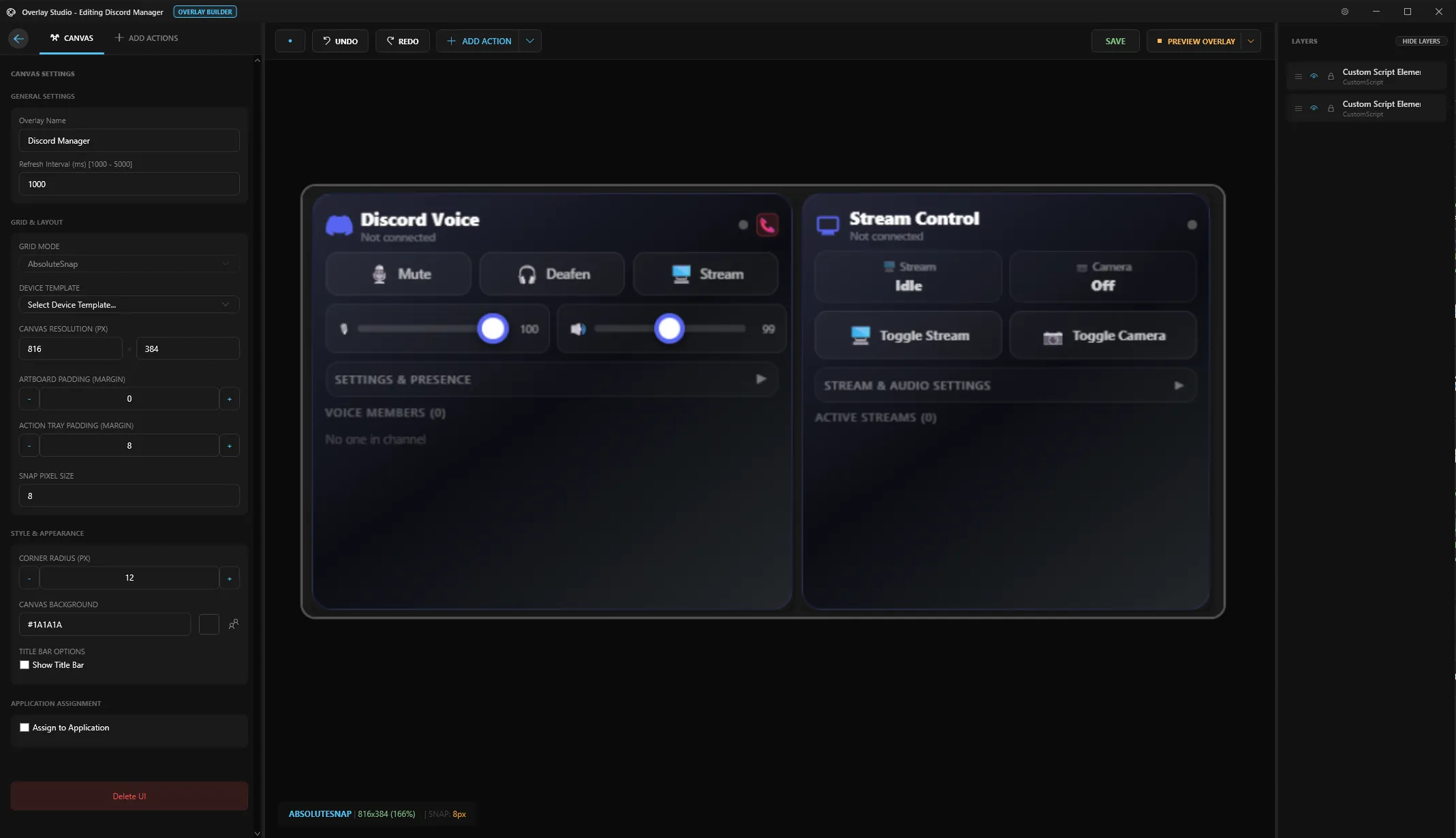 WPF UI Canvas Editor Showcase